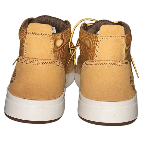 Timberland Davis Square Chukka Leather & Fabric Sneaker Boots 10 - Picture 5 of 10